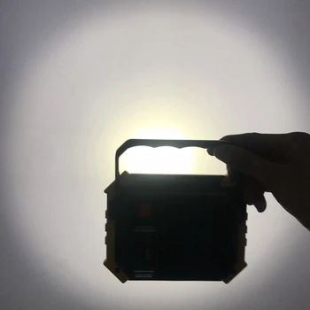 Cob reflektor USB punjiva jaka svjetlost Prijenosna svjetiljka u Nuždi radna lampa