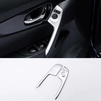 ABS Karbonskih vlakana Unutarnja vrata, poklopac prekidača za prozore, ručka, maska za Nissan Qashqai J11 2015 2016 2017-2020 Pribor