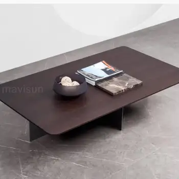 Skup stolići Simplicity, stabilna X-element osnova od ugljičnog čelika, srednja vanjski namještaj, drveni pravokutnik i cijele čaj stol