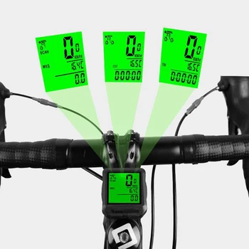 Biciklistička žični vodootporan brzinomjer, brojač sa automatskim osvjetljenjem za buđenje, biciklistička višenamjenski štoperica i brojač stola