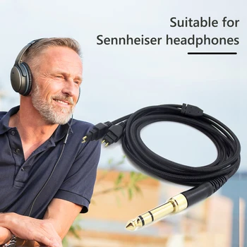 Zamjena slušalica DIY audio slušalice audio kabel za Sennheiser HD580 HD600 HD650 HD660S 3,5 mm priključak kabel za slušalice