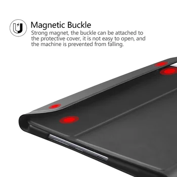 Tanki Magnetski Torbica Za Lenovo Tab P11 TB-J606F 11 inča TB-J606 tableta Bluetooth 7 boja Svjetla Touchpad Poklopac Tipkovnice Bitno