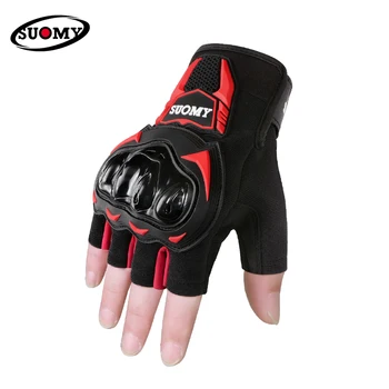 Udobne ljetne prozračne rukavice na полпальца, zaštita zglobova prstiju, đonovi dlan, kurir, muškarci, moto, biciklist, biciklizam
