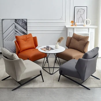 Kreativna uredske stolice za dnevni boravak, dizajn make-up u skandinavskom stilu, garnitura za dnevni boravak, stolica za spavaće sobe, zelene ležaljke, namještaj za dom