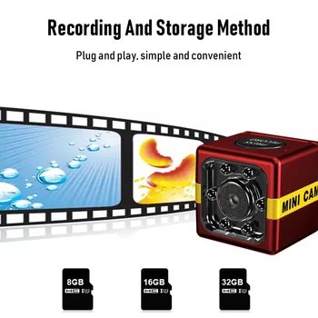 1080P HD mikro kamera kamera za noćni vid skladište pokreta Mini sport DV video mala kamera prijenosni video kamera