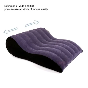 Napuhavanje ležaljke ležaljke S-oblika mekani jastuk na танкетке Kauč jastuk gumena kola od PVC-a флокированной tkiva, mat za krevet, namještaj