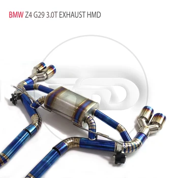 Performance ispušni sustav od legure titana HMD Catback za BMW Z4 M40i G29 B58 Motor 3,0 T Ventila i prigušnica