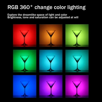 Ulanzi VL110 RGB Stick Light Ručno light štapić za fotografije, ispunite žarulja, led RGB-stick, prijenosni light coli, заполняющий svjetlo