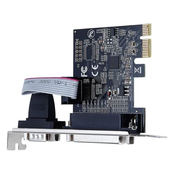 Serijski pisač RS232 COM & DB25 sa paralelnim port LPT za adapter, PCI Riser Card