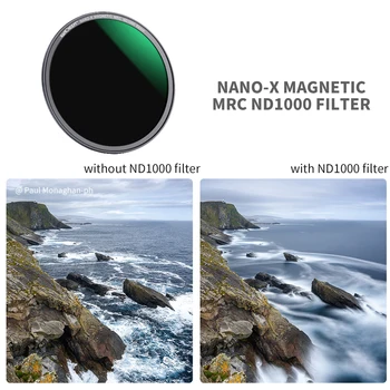 K & F Concept Komplet magnetskih filtera ND1000 MC UV CPL filter ultra-tanki Jednostavna Instalacija Objektiva Kamere i poklopac za filter 49 mm 52 mm 55 mm, 58 mm