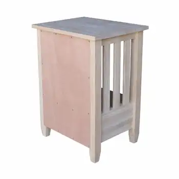 Bočni stol s povucite spremnik - nedovršena