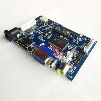 Kontroler matrica LCD zaslon Pogodan za B156XW01 LP156WH1 M156NWR1 Kit, kompatibilan sa HDMI AV VGA 30 Pin LVDS 1366*768 1CCFL 15,6