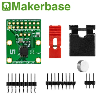 Naknada adapter Makerbase AS5047P Doggo ODrive SimpleFOC Magnetic SPI ABI Encoder na bazi AS5047P-TS_EK_AB