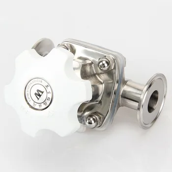 Cijev promjera 19 mm membranski ventil Sanitarni priključak pvc savjet promjera 50,5 mm od nehrđajućeg čelika SS316