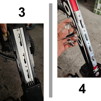 Punjiva rama električni bicikl fiksni alat za Hailong Downtube Adapter za baterije Dijelovi za alate