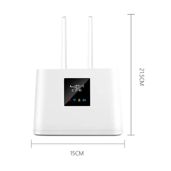 Mobilni mod 4G CPE ruter Skidaju antene za Bežični Internet sa utorom za sim kartice, led zaslon za online igre i streaming