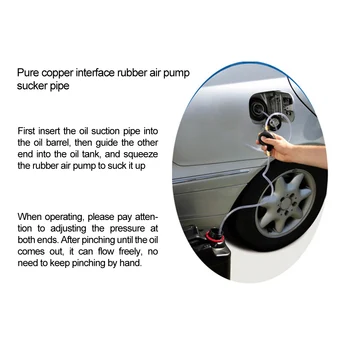 Pribor za Ručni сифонный pumpa Jednostavno korištenje ulje tekuće PVC benzin Prijenosna pumpa alat voda je univerzalni auto moto