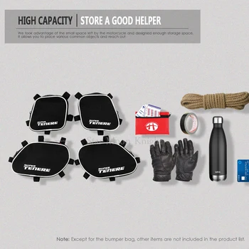 Za Yamaha XTZ1200 XT1200Z Super Tenere 2010-Бамперная rama, hitne rešetke, torbe za smještaj alata za popravak, vodootporna torba za pakiranje alata