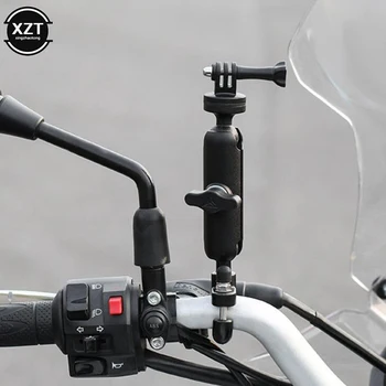 Motocikl Bicikl Držač fotoaparata Volan retrovizor Nosač 1/4 Metalni stalak za Go-Pro Hero8/7/6/5/4/3+ Akcijske kamere