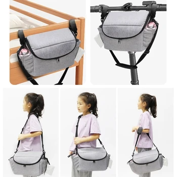Torba za pohranu pelene u dječja kolica, rotirajući torba, torba za mame, upućivanje za trudnice, torbe za kolica velikog kapaciteta