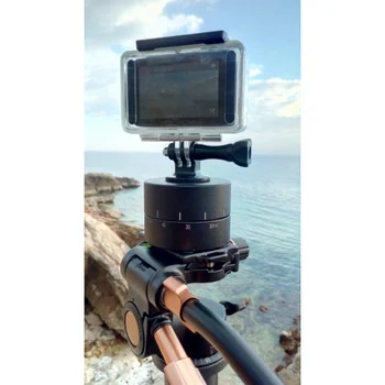 Stabilizator sporo vrijeme snimanja s rotirajući stalak za 360 ° 60 minuta s adapterom za digitalni slr kamera GoPro