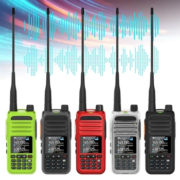 Prijenosni prijenosni radio sa zaslonom u boji L43D UHF/VHF/AM/FM, vodootporan dvosmjerni radio