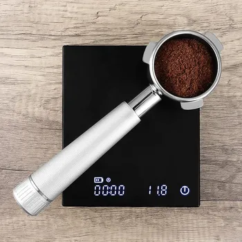 Portafilter bez dna 54 mm, onaj koji udara za espresso 53 mm za espresso aparate Breville serije 8 s корзинчатым tkanine crne boje