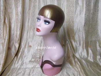 Vintage ženski šešir-lutka od staklenih vlakana, šlem lažan