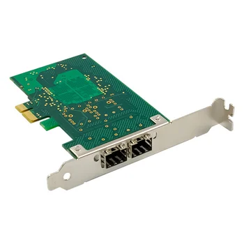 82576EB Mrežna kartica, Gigabitni poslužitelja PCI-E X1, Двухпортовая Оптоволоконная mrežna kartica SFP E1G42EF, Оптоволоконная mrežna kartica